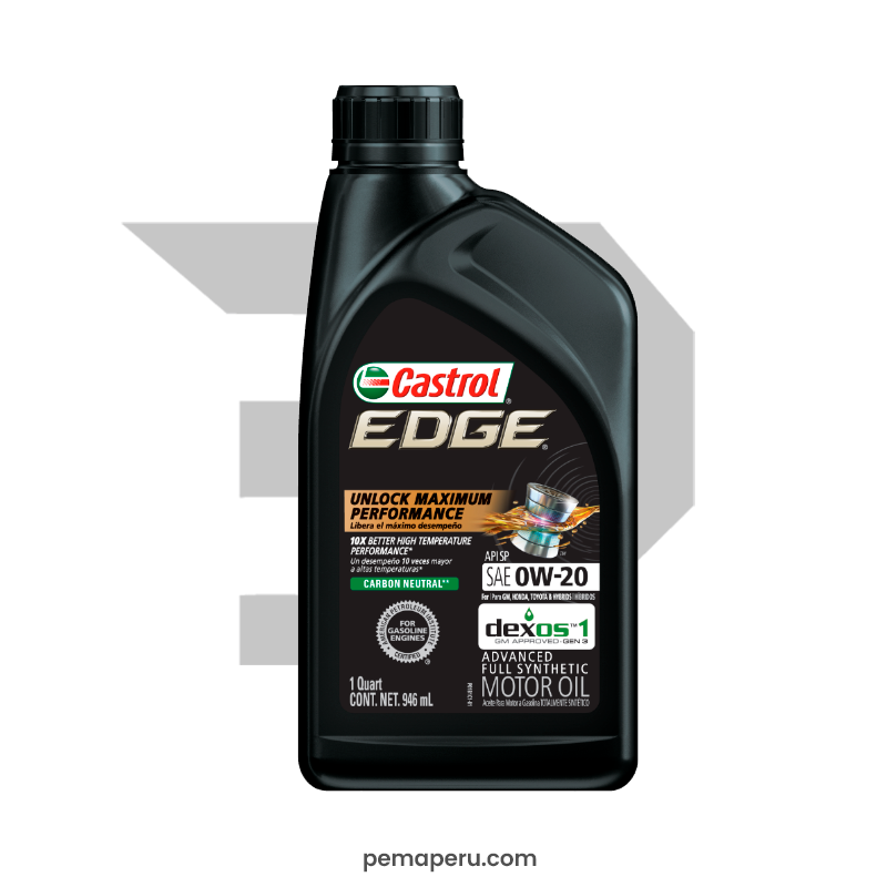 CASTROL EDGE EXT. PERFORMANCE U.S. 0W-20