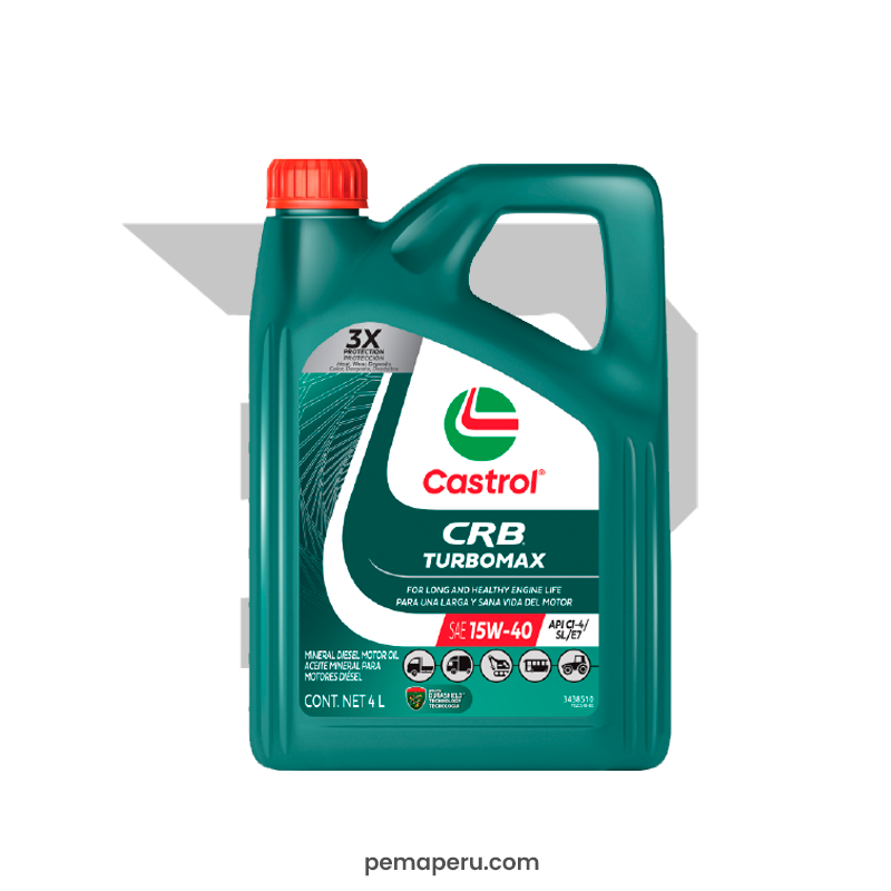 CASTROL CRB TURBOMAX 15W-40 CI-4 4L