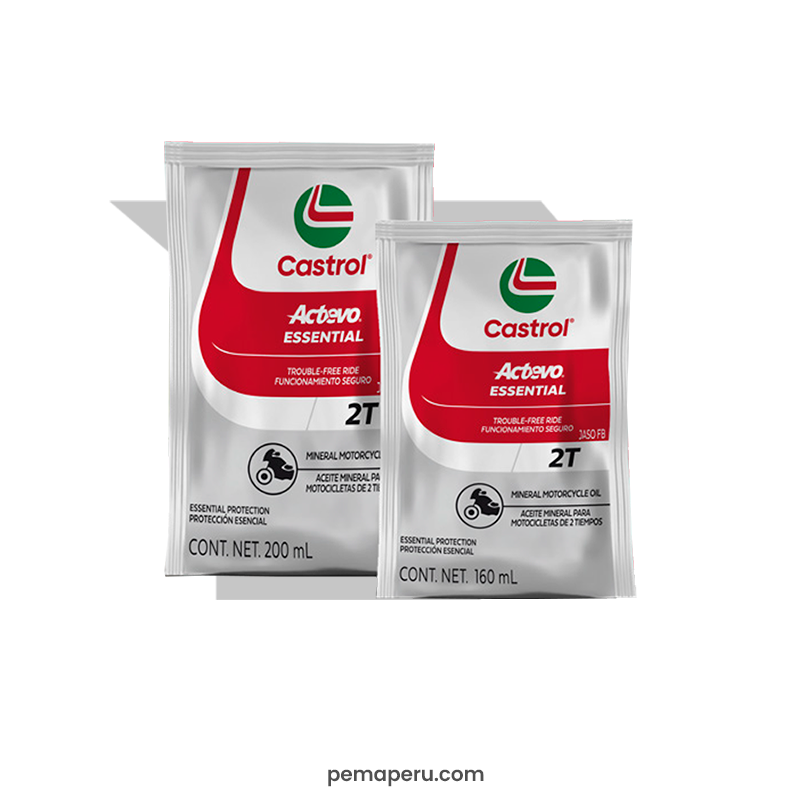 CASTROL ACTEVO ESSENTIAL 2T ACEITE MINERAL - MOTO 2 TEMP